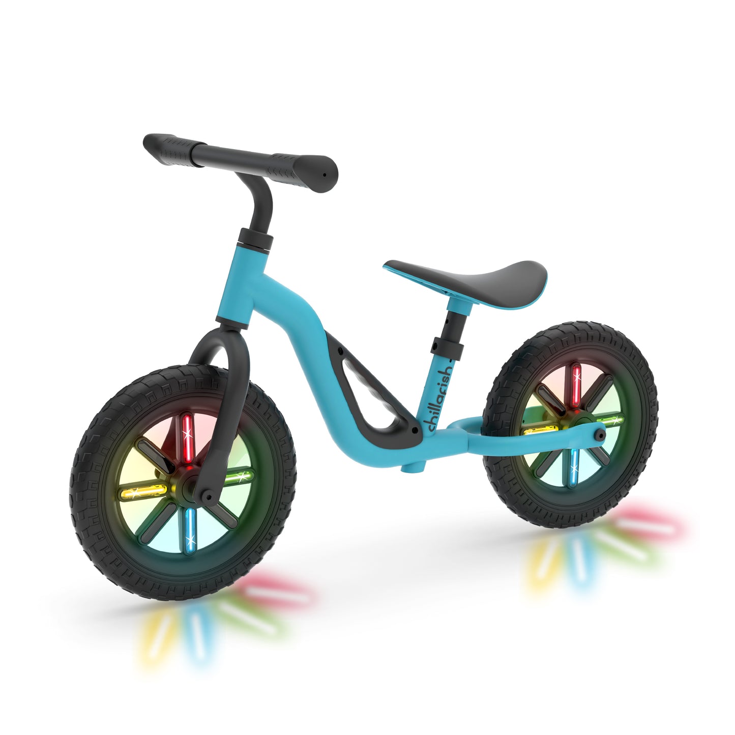 Charlie GLOW - 10" balance bike with light-up wheels