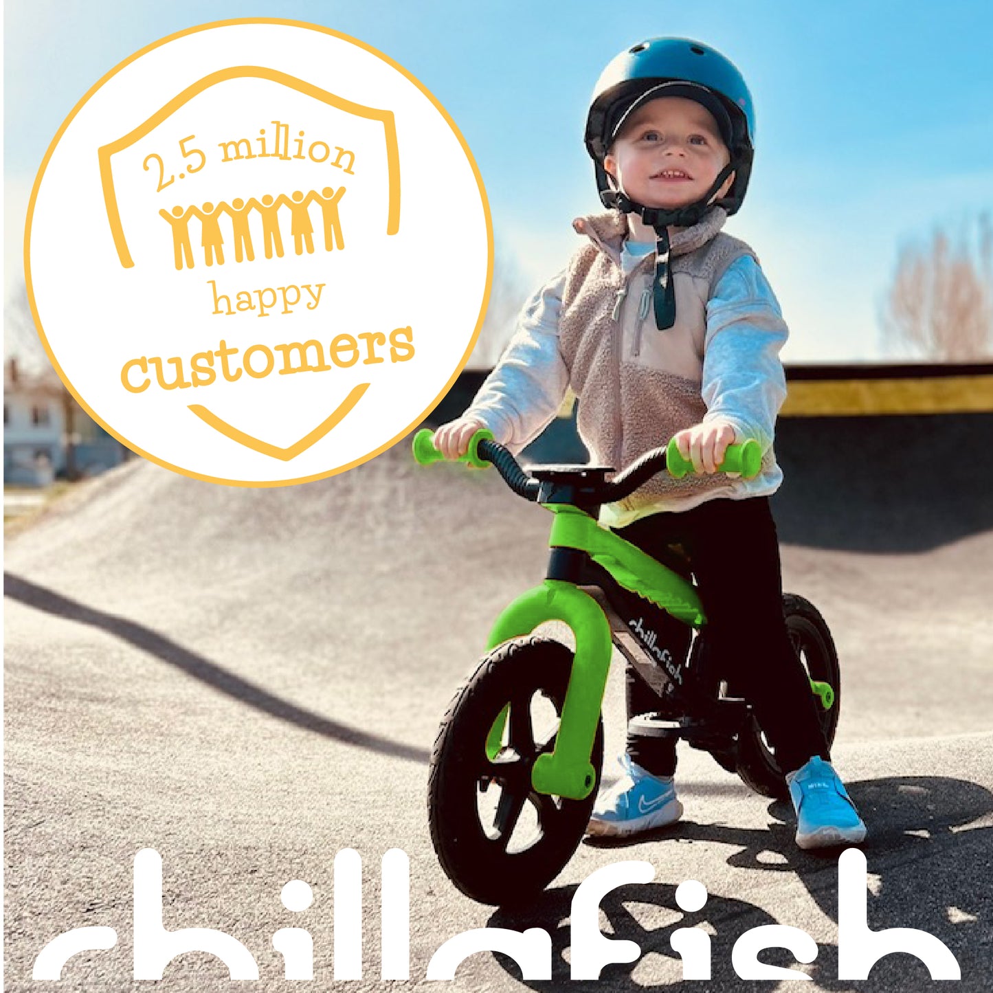 BMXie2 - 12" lightweight balance bike with footbrake