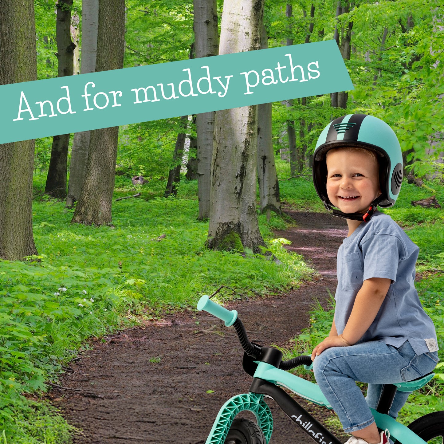 BMXie2 - 12" lightweight balance bike with footbrake