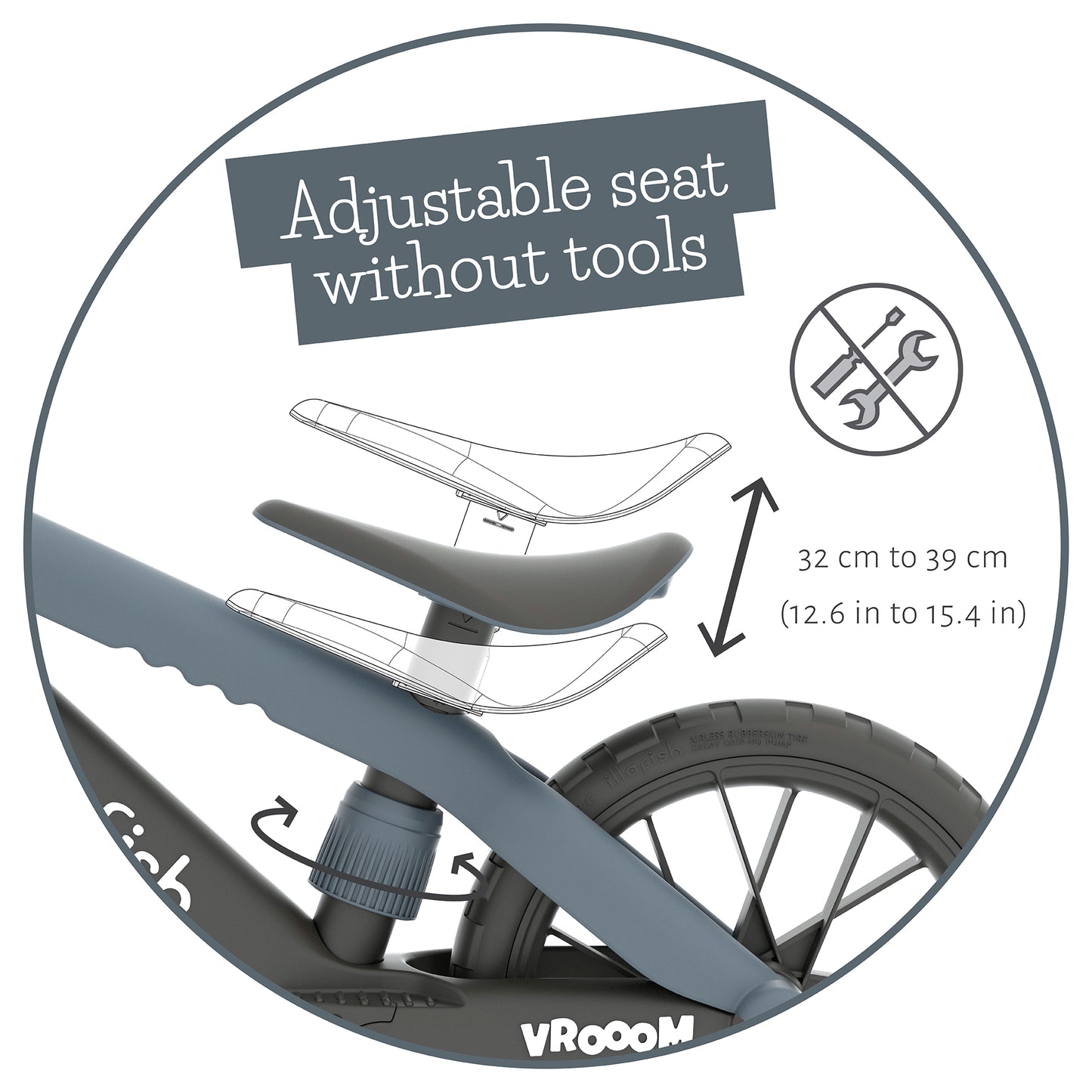 BMXie Vrooom - multi-play balance trainer with real VROOM VROOOM sounds