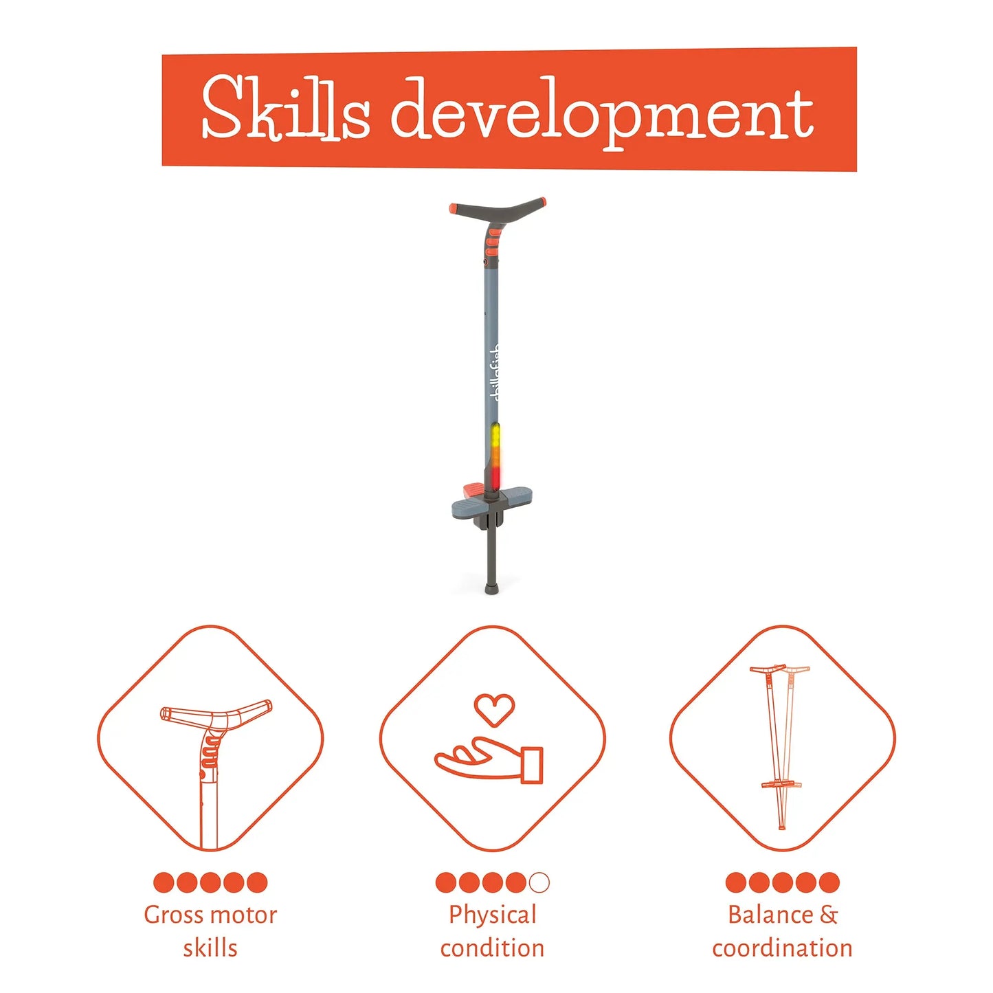 POOGI GLOW - Chillafish Poogi kids version with LED CHILLAFISH - Play Longer