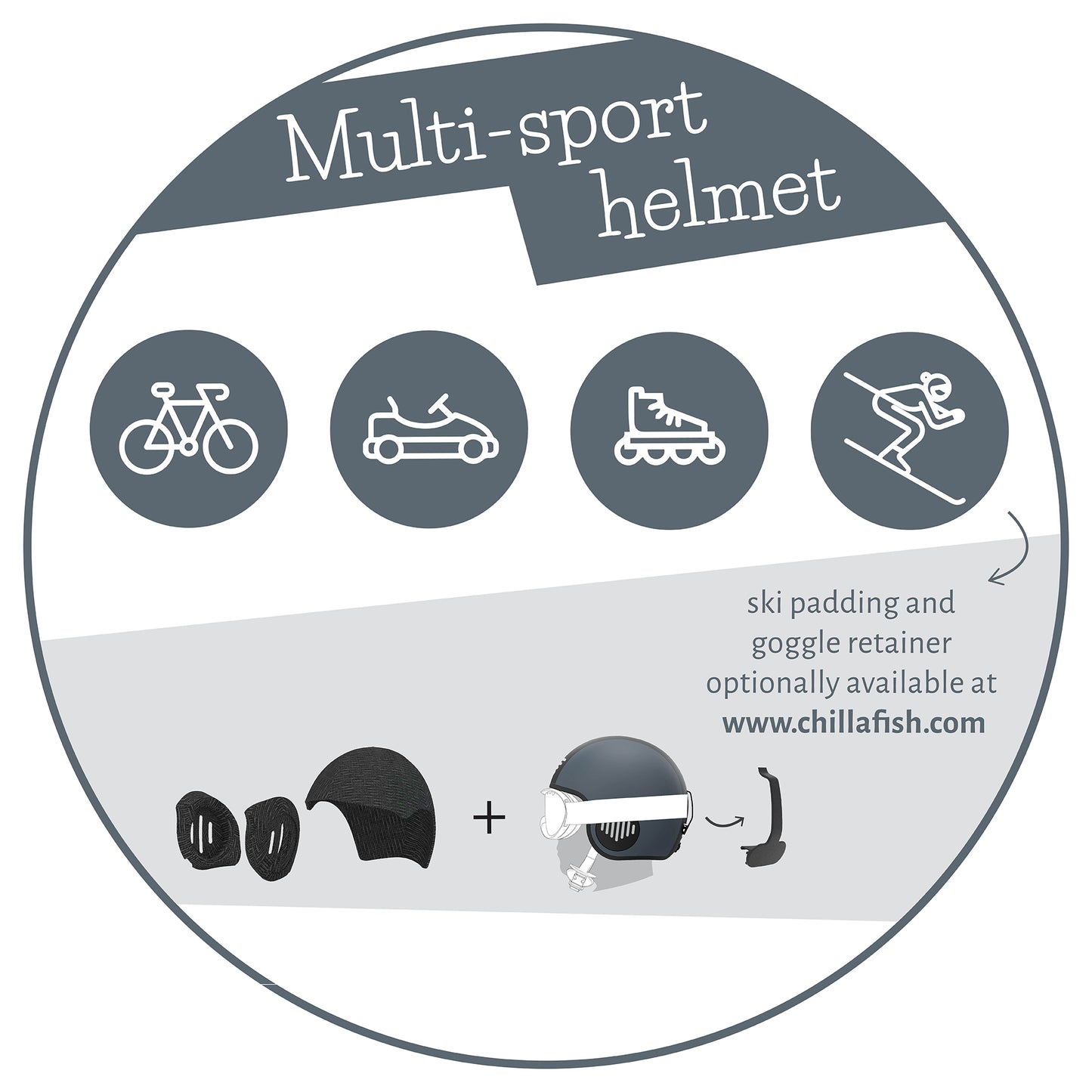 Bobbi - helmet with adjuster - XS and S size