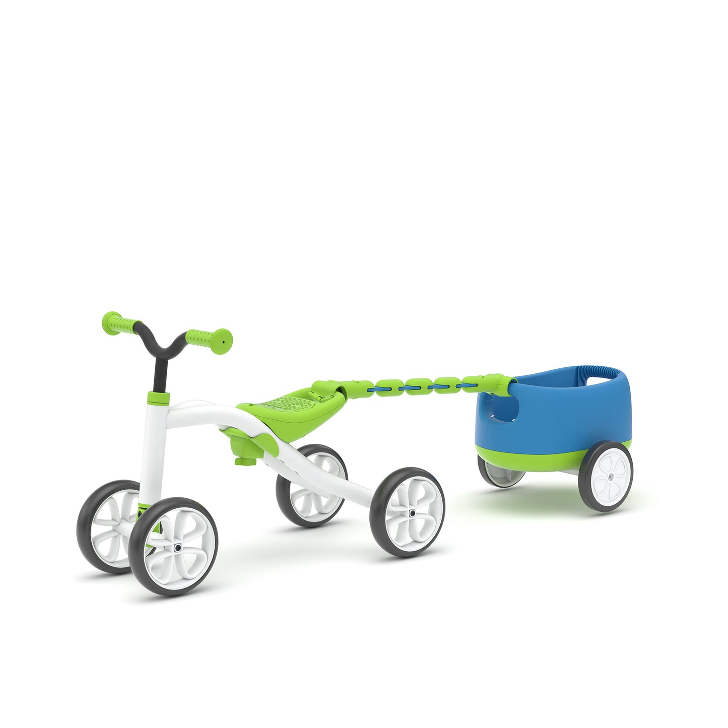 Quadie+Trailie - 4-wheel ride-on with trailer