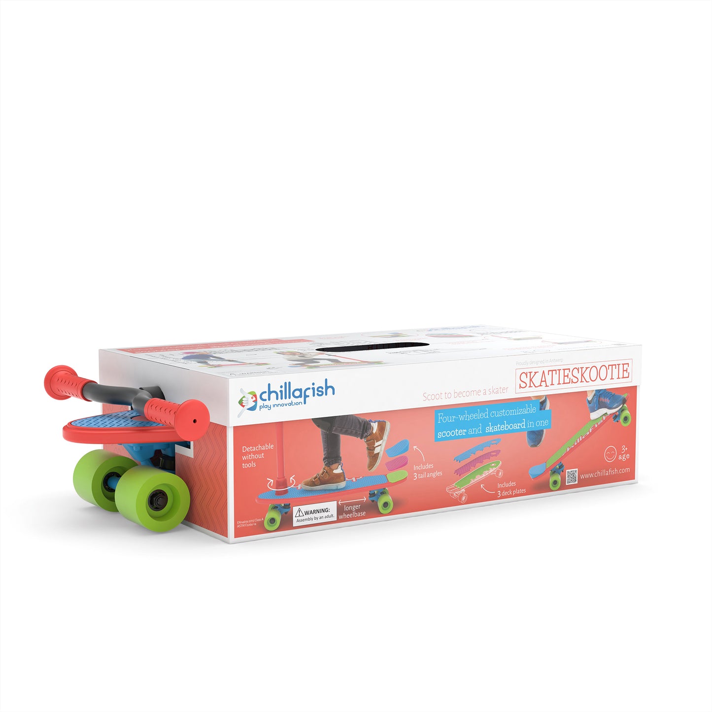 Skatieskootie - skate and scoot in one