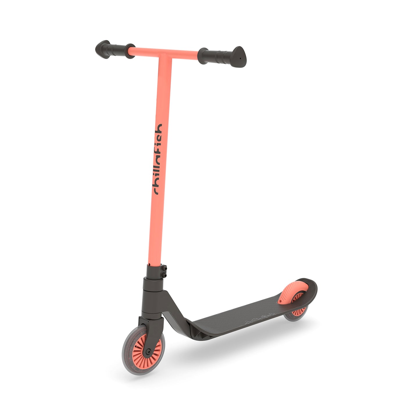 Stunti scooter with integrated brake
