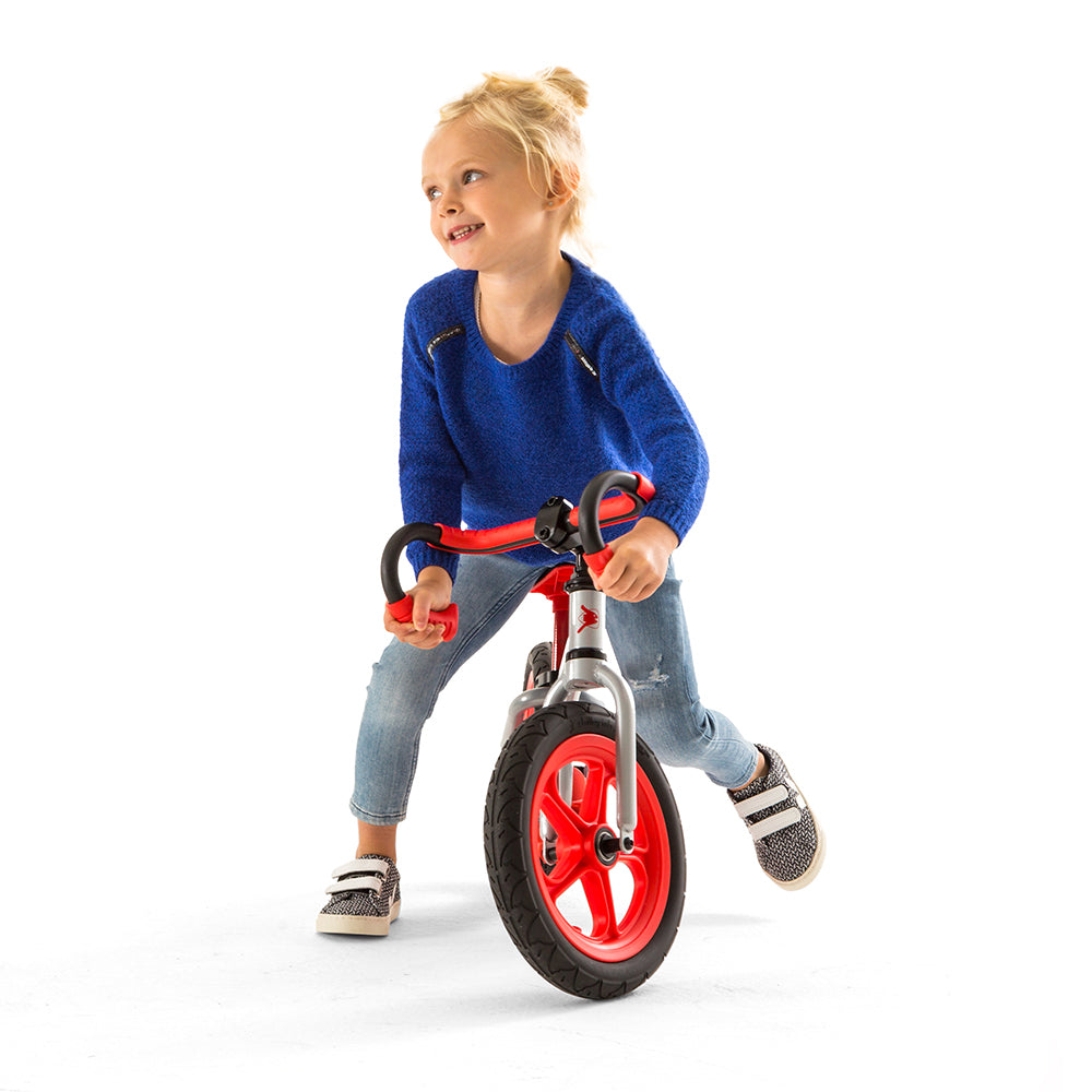 Fixie - 12" balance bike with dropbars and footbrake