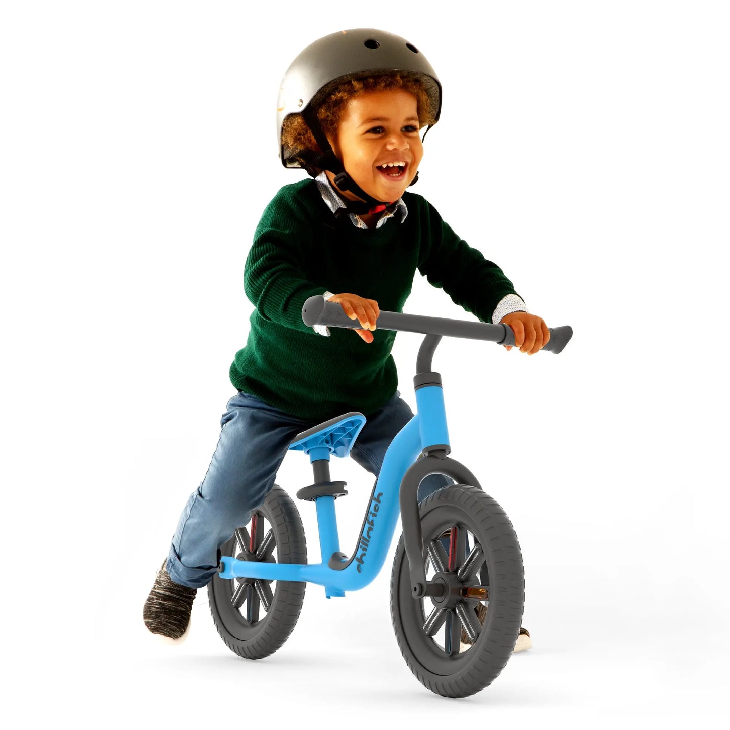 Buzzi & Rocki, 2-in-1 Ride-On Toy, Rocker Base + 10" No-Pedal Balance Bike, Stable Learn-to-Balance Set, Ages 1,5-4 Years