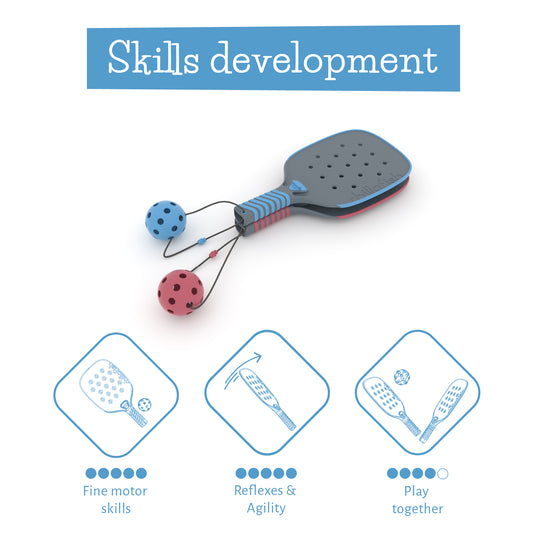 Pickli - Connectable and lightweight beach-ready pickleball set