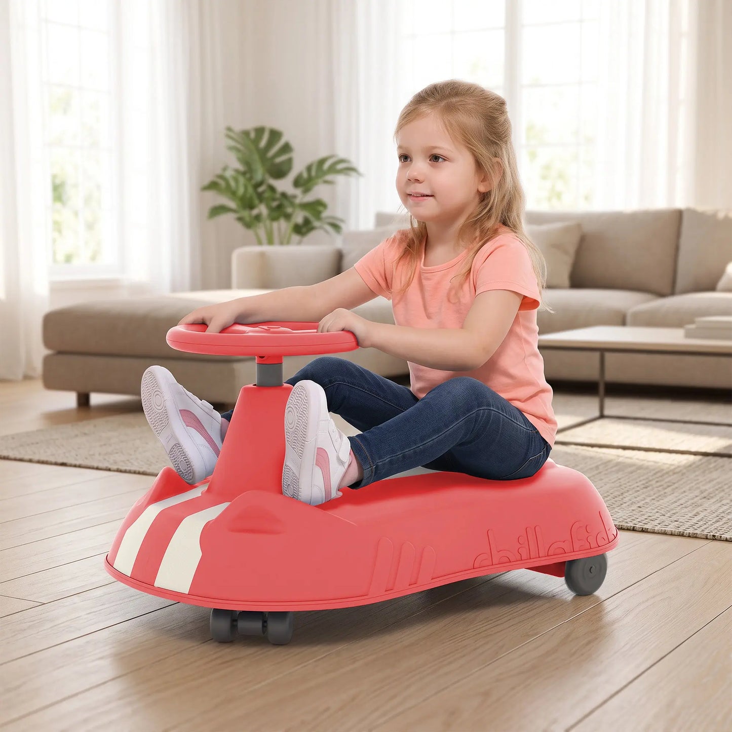 Bumpi Wiggle Car, No Pedals, No Batteries, Just Wiggle, Ages 2-10
