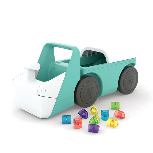 BLOCKIE - 4-wheel first ride-on that cleans up and carries all your toys