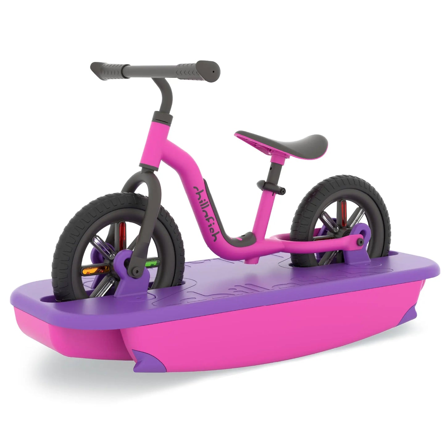 Buzzi & Rocki, 2-in-1 Ride-On Toy, Rocker Base + 10" No-Pedal Balance Bike, Stable Learn-to-Balance Set, Ages 1,5-4 Years