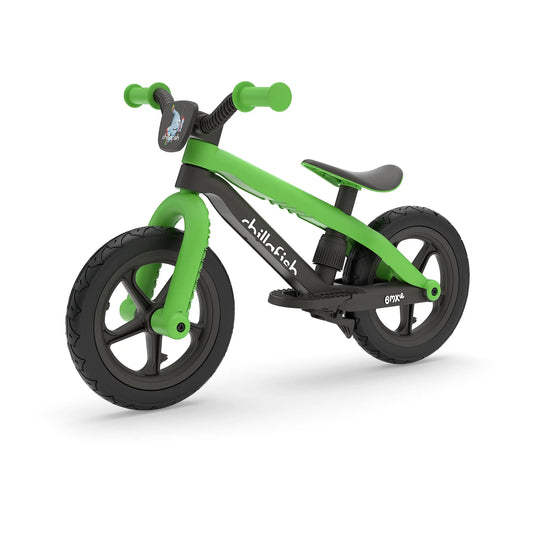 BMXie2 - 12" lightweight balance bike with footbrake CHILLAFISH - Play Longer