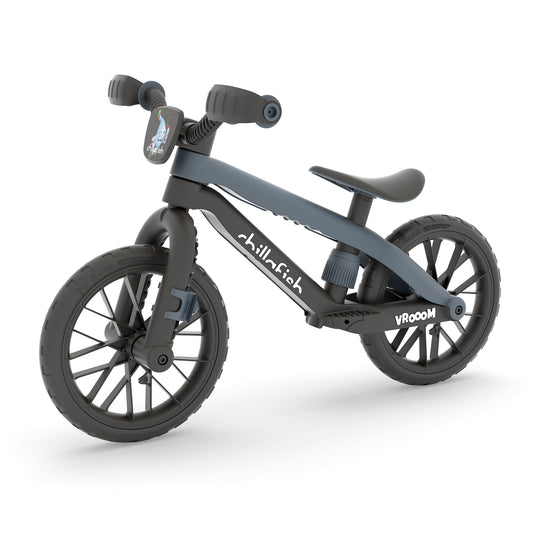Chillafish BMXie Vrooom  la draisienne multi-fonctions qui fait des vraies sons de motos, avec des protège mains, siège ajustable en hauteur, pneus EVA , de 2 à 5 ans