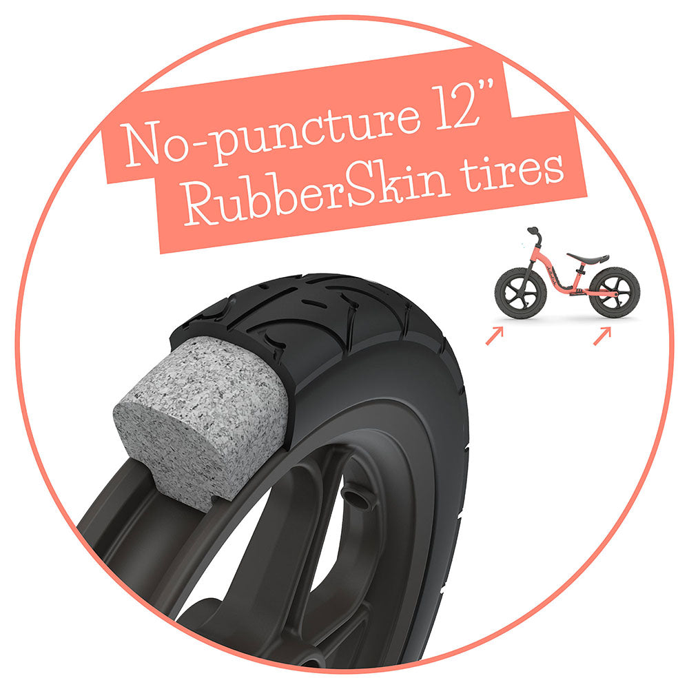 Charlie SPORT - 12" balance bike with RubberSkin tires
