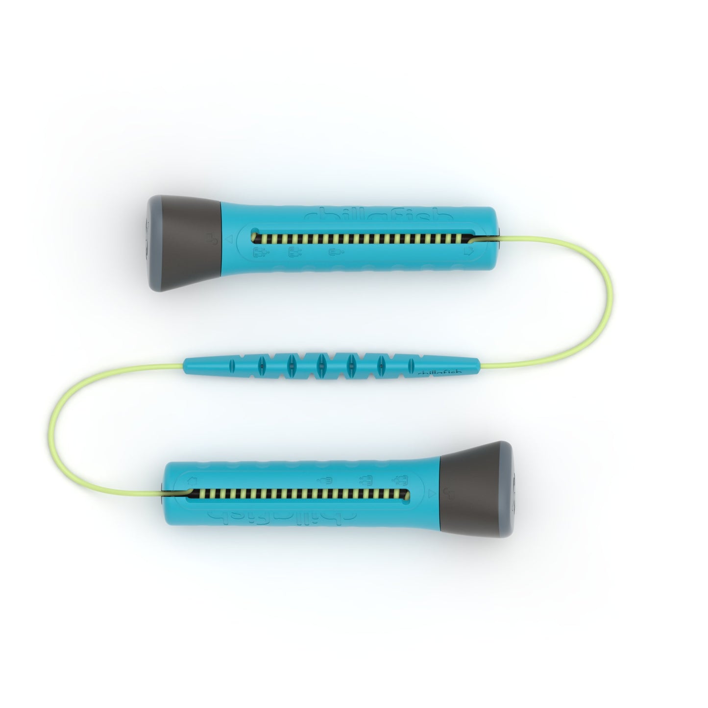 Skibbi - adjustable length jump rope with accelerator