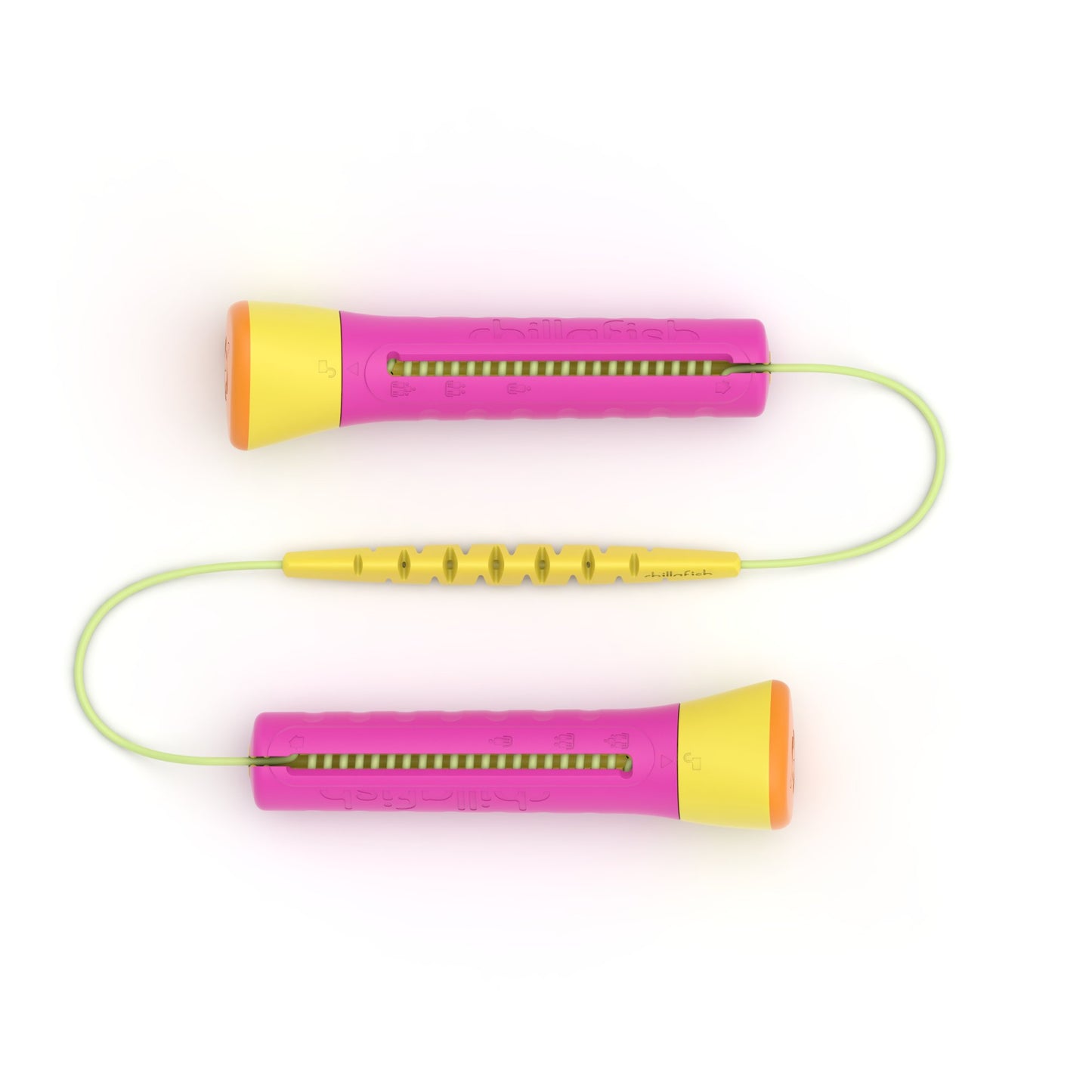 Skibbi - adjustable length jump rope with accelerator