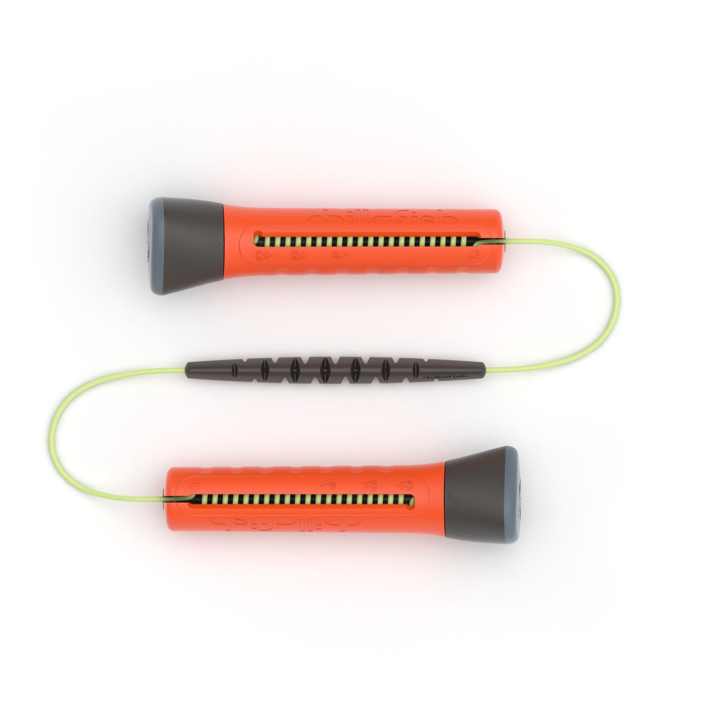 Skibbi - adjustable length jump rope with accelerator