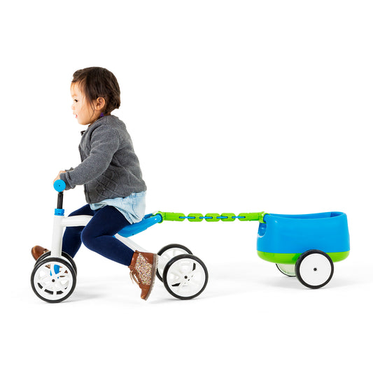 Quadie+Trailie - 4-wheel ride-on with trailer