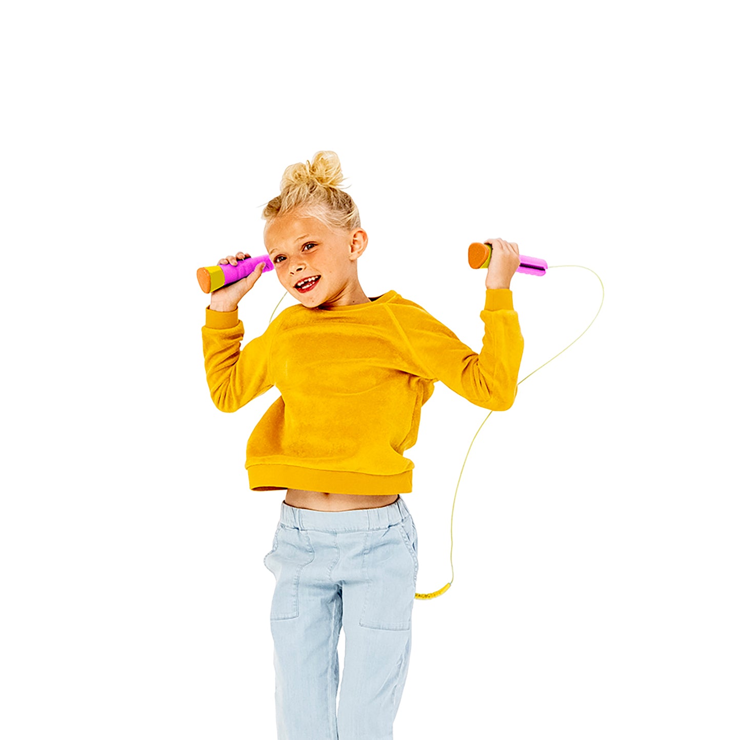 Skibbi - adjustable length jump rope with accelerator