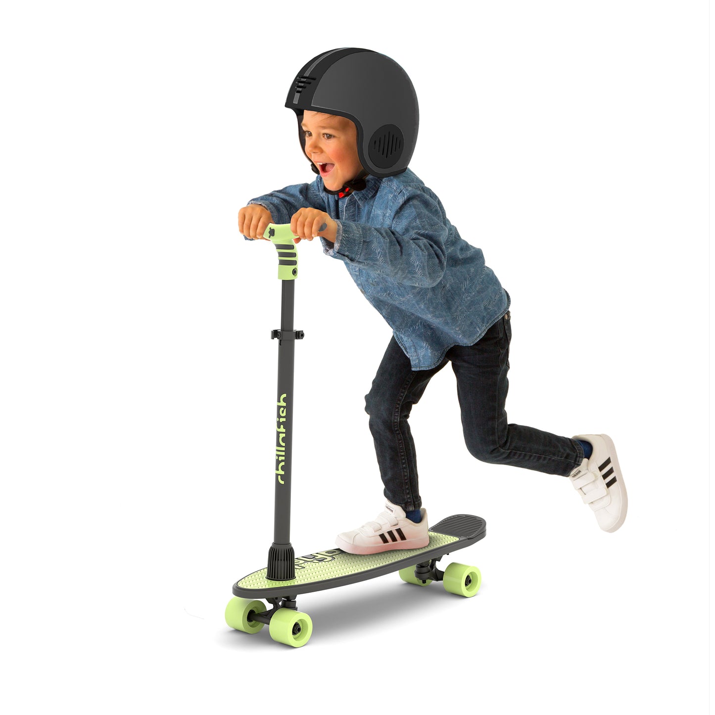 チラフィッシュ スケーティースクーティー　カスタマイズ可能なのスケートボード＆スクーター