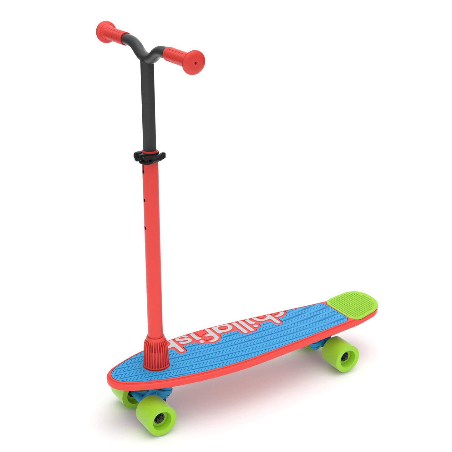 Skatieskootie - personaliseerbaar skateboard en scooter 2-in-1