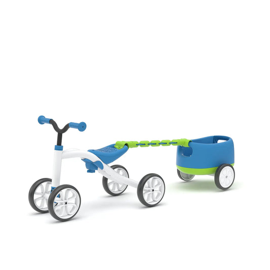 Quadie+Trailie - 4-wheel ride-on with trailer CHILLAFISH - Play Longer