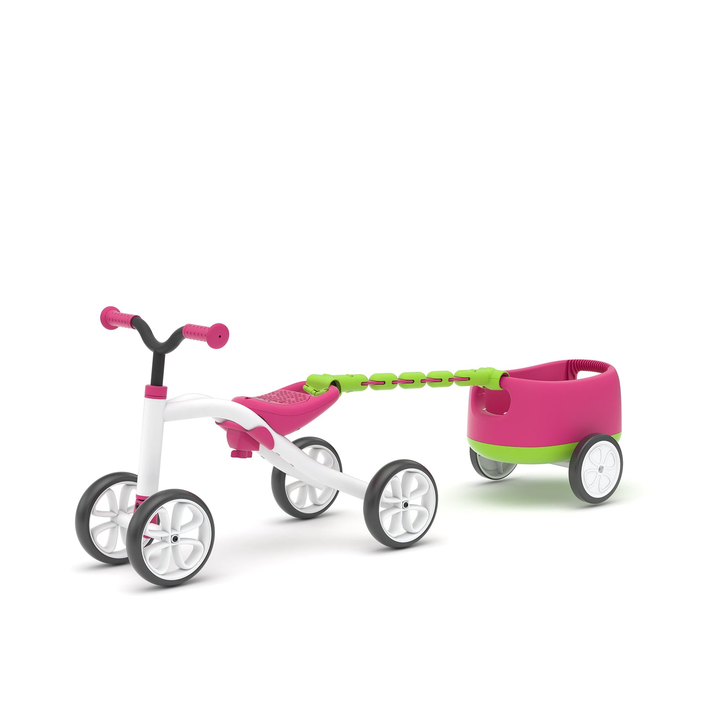 Quadie+Trailie - 4-wheel ride-on with trailer