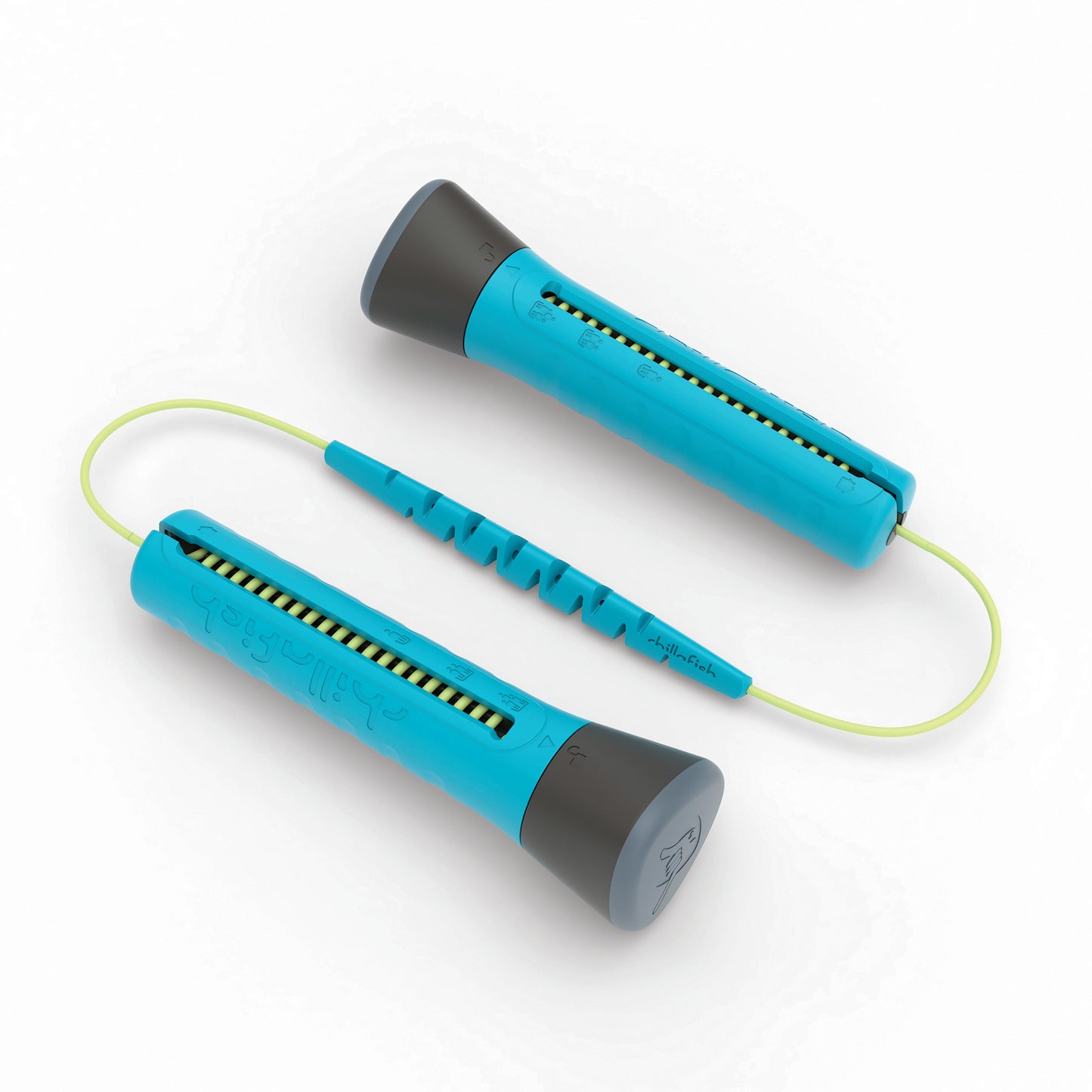 Skibbi - adjustable length jump rope with accelerator