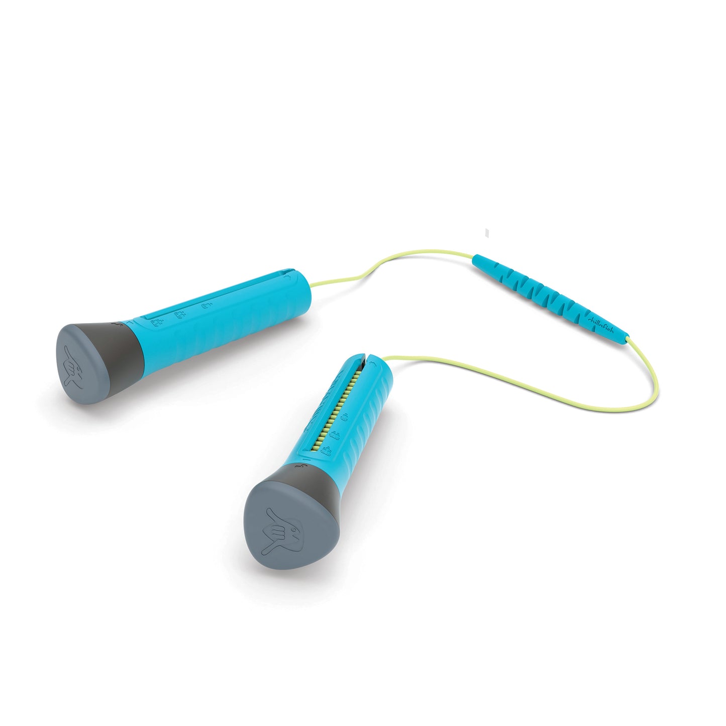 Skibbi - adjustable length jump rope with accelerator