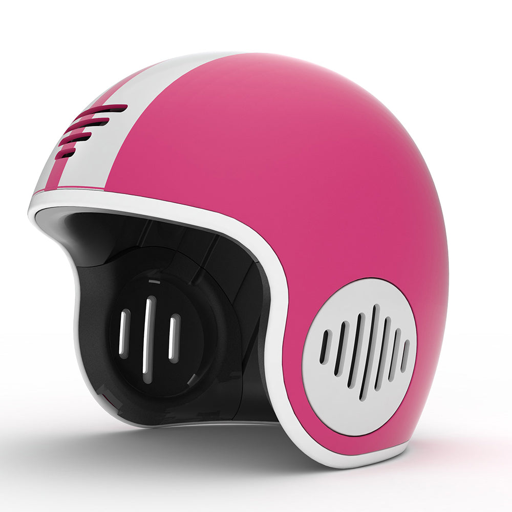 Bobbi : Casque rétro multisports (draisienne, vélo, skate, trottinette et ski)