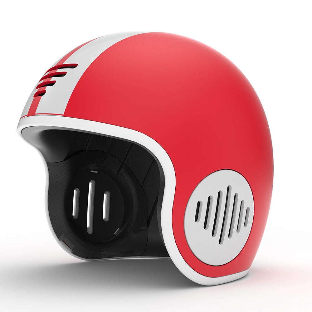 Bobbi : Casque rétro multisports (draisienne, vélo, skate, trottinette et ski)